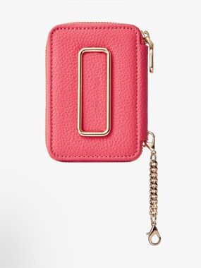 Custype Original Design Square Stand Detachable Zipper Wallet Case – Peach Pink